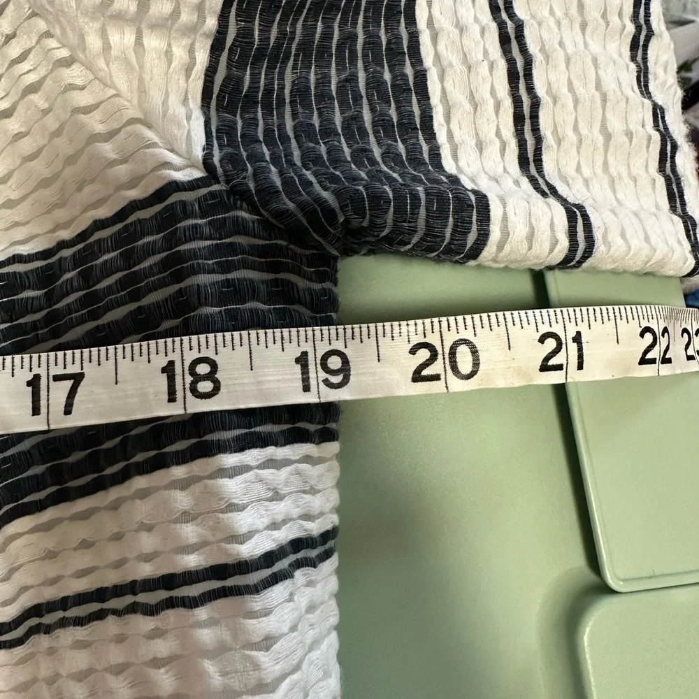 Alice Walk coat black and white cotton lightweight designer luxury size small - Picture 4 of 5